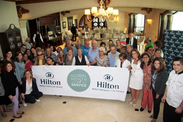 Hilton Hotels in Beirut Celebrate Annual Hilton Worldwide Global Month of Service